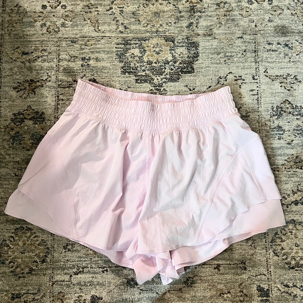 Lululemon Athletica Soft Pink Shorts